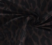 Jacquard piel de animal marron