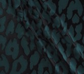 Jacquard piel de animal verde
