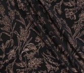 Old pink jacquard lame flower