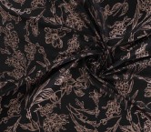 Old pink jacquard lame flower