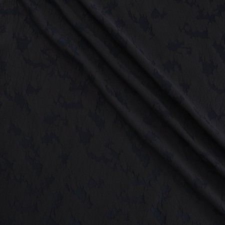 Jacquard cloqué marron