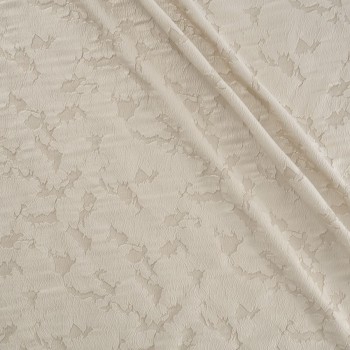 Pink jacquard cloqué