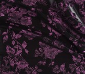 Jacquard floral oro