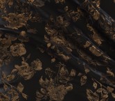 Jacquard floral oro