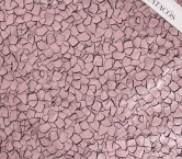 Jacquard geométrico lamé rosa