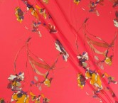 Fuchsia flower print george