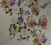 Estampado flor e0170 170cm blanco lila