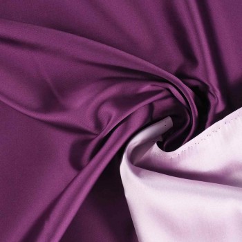 Dark purple mir? double face twill mikado
