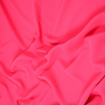 Fuchsia monaco matte twill fabric