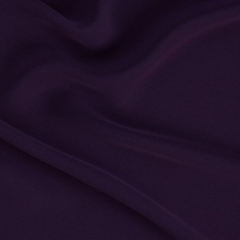 Aubergine monaco matte twill fabric