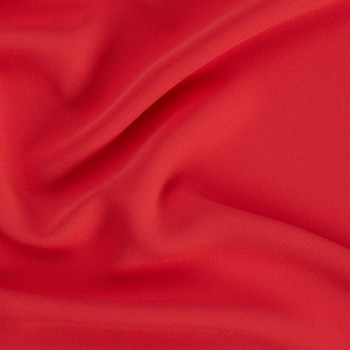 Coral monaco matte twill fabric