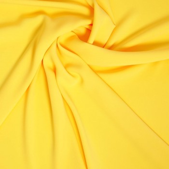 Dark yellow monaco matte twill fabric