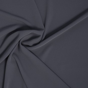 Grey monaco matte twill fabric