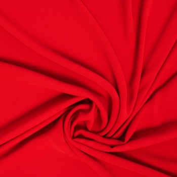 Ruby monaco matte twill fabric