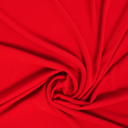 Ruby monaco matte twill fabric