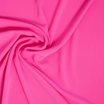 Fuchsia monaco matte twill fabric