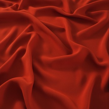Brick monaco matte twill fabric