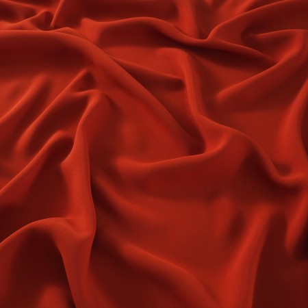 Brick monaco matte twill fabric