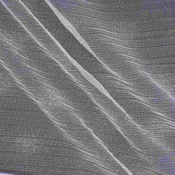 White pleated glitter tulle