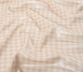 Lentejuelas micro vichy stretch rosa claro