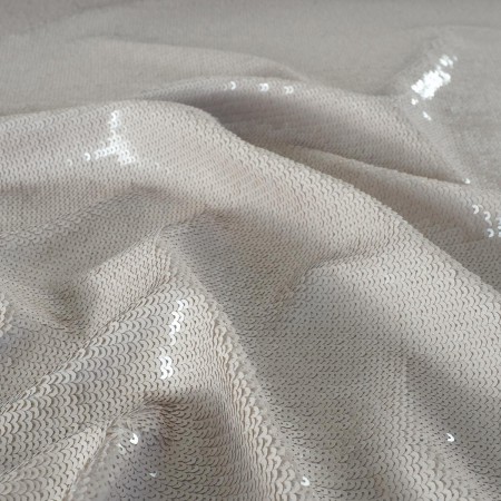 Lentejuelas macro vichy stretch nude