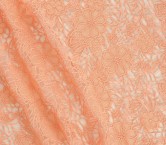 Guipur floral textura verde especial