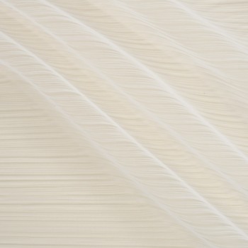 White pleated tulle