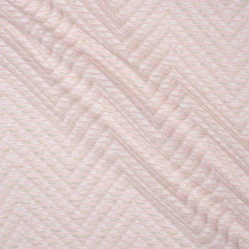 Jacquard geomÉtrico rosa