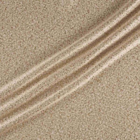 Beige sequins jacquard