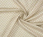 Anise lurex checks jacquard