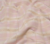 Tweed con lentejuelas rosa