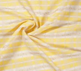 Tweed con lentejuelas amarillo