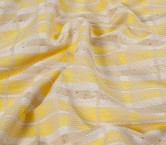 Yellow tweed con lentejuelas