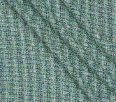 Turquoise green tweed con lamÉ