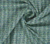 Turquoise green tweed con lamÉ