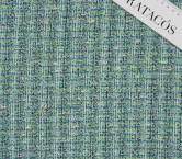 Turquoise green tweed con lamÉ