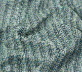 Turquoise green tweed con lamÉ