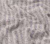 Tweed con lamé blanco negro
