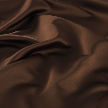 Brown beirut doble face satin