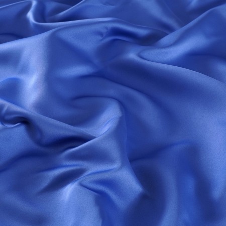 Blue beirut doble face satin