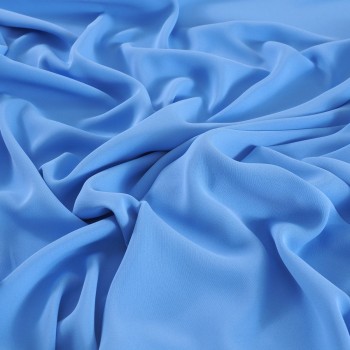 Light blue niza crêpe recycled