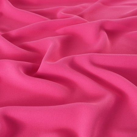 Fuxia frida polyester cr?pe