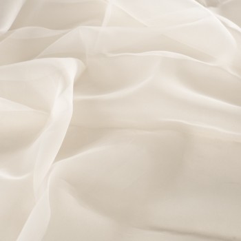 Ecru organza se 100%