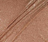 Copper micro sequins stretch