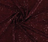 Cherry micro sequins stretch