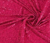 Pink micro sequins stretch