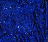 Bleu klein micro sequins stretch