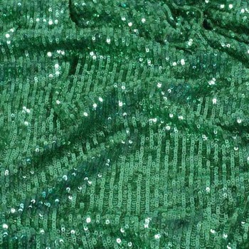 Micro lentejuelas strech verde
