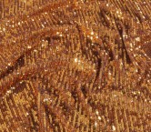 Copper micro sequins stretch