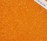 Orange micro sequins stretch